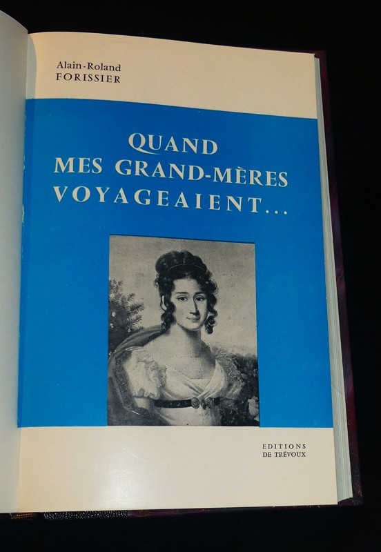 Quand mes grands-mères voyageaient