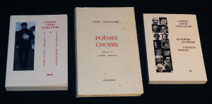 Louis Guillaume, trois livres de et autour de