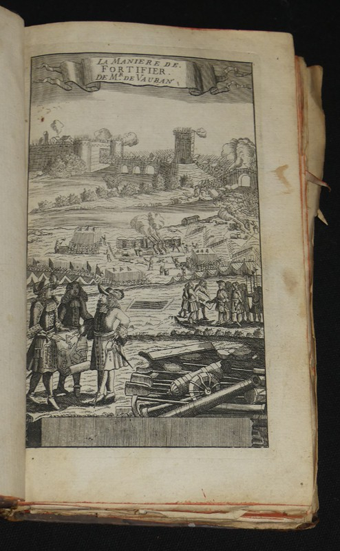 Véritable manière de fortifier de Mr de  Vauban, où l'on voit de quelle méthode on se sert aujourd'hui en France, pour la fortification des places