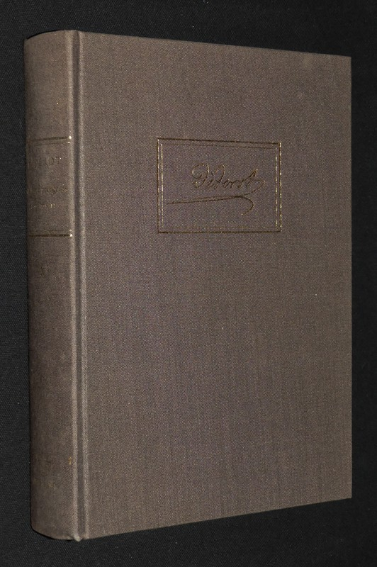 Oeuvres complètes de Diderot, Tome 10 : Le drame bourgeois (Fiction II)