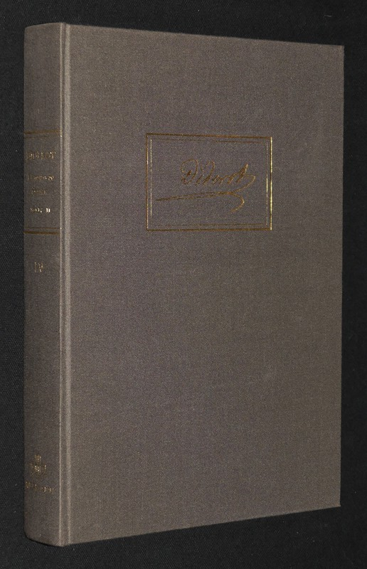 Oeuvres complètes de Diderot, Tome 4 : Le nouveau Socrate (Idées II)