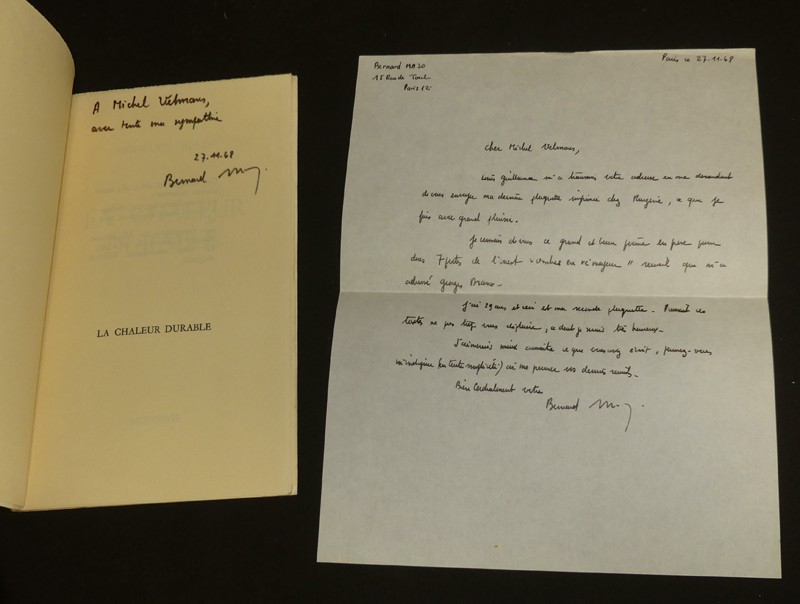 Deux volumes de Bernard Mazo