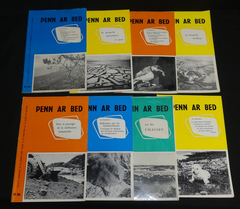 Lot de 16 numéros de Penn ar Bed (septembre 1972 - juin 1977)