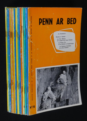 Lot de 16 numéros de Penn ar Bed (septembre 1972 - juin 1977)