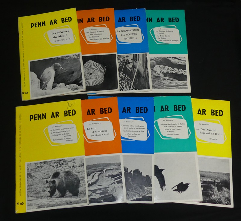Lot de 17 numéros de Penn ar Bed (décembre 1966 - juin 1972)