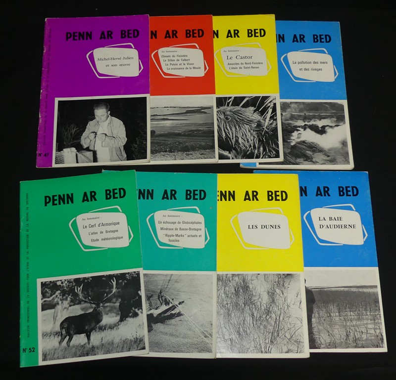 Lot de 17 numéros de Penn ar Bed (décembre 1966 - juin 1972)
