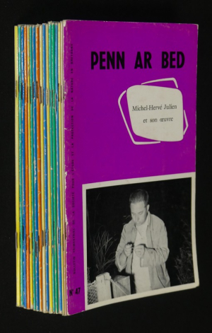 Lot de 17 numéros de Penn ar Bed (décembre 1966 - juin 1972)