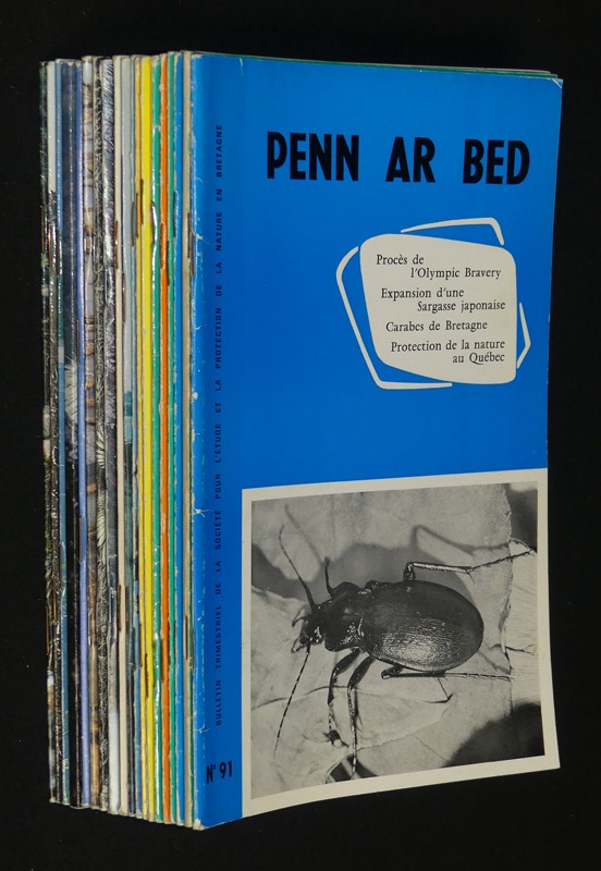 Lot de 19 numéros de Penn ar Bed (décembre 1977 - mars 2005)
