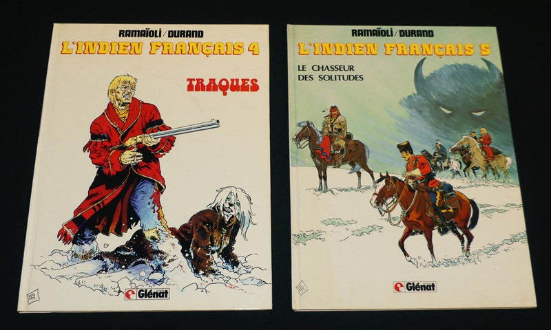 L'Indien français, Tomes 1 à 5 (dédicacés)