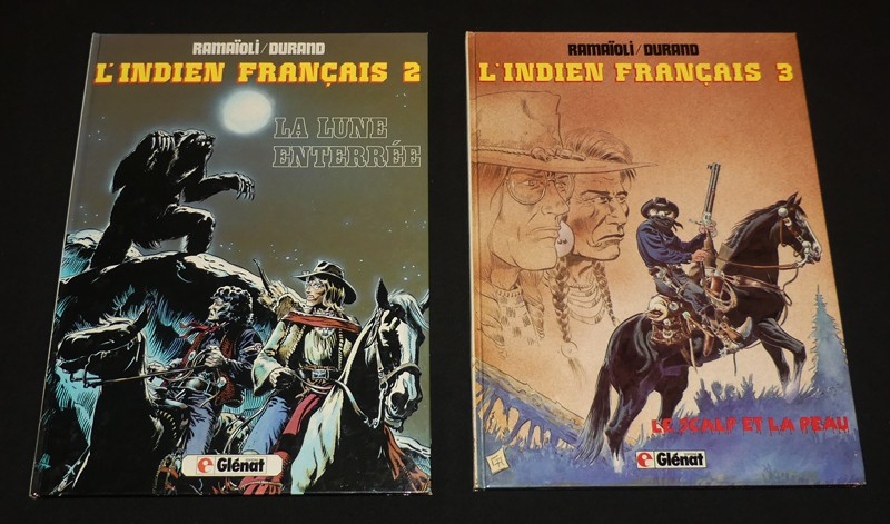 L'Indien français, Tomes 1 à 5 (dédicacés)