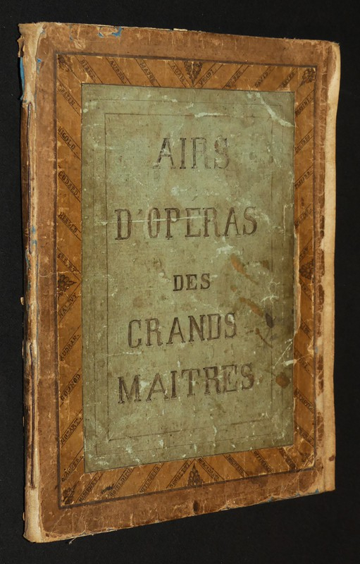 Airs d'opéras des grands maîtres