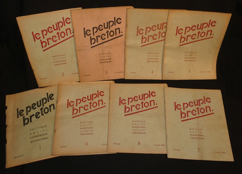 Le Peuple breton (13 numéros)