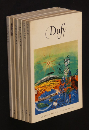 6 ouvrages de la collection "le grand art en livres de poche"