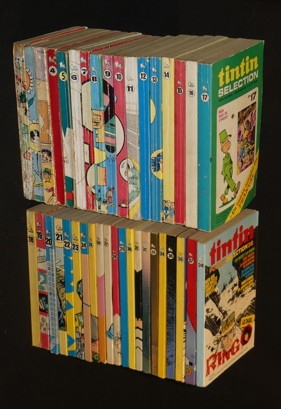 Tintin Sélection (1968-1977, série complète en 38 numéros)