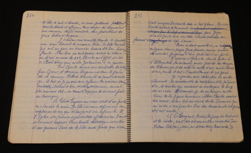 Manuscrit d'Elise Jouhandeau : 