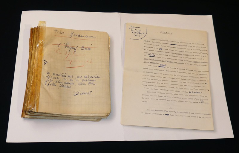 Manuscrit d'Elise Jouhandeau : 