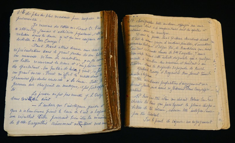 Manuscrit d'Elise Jouhandeau : 