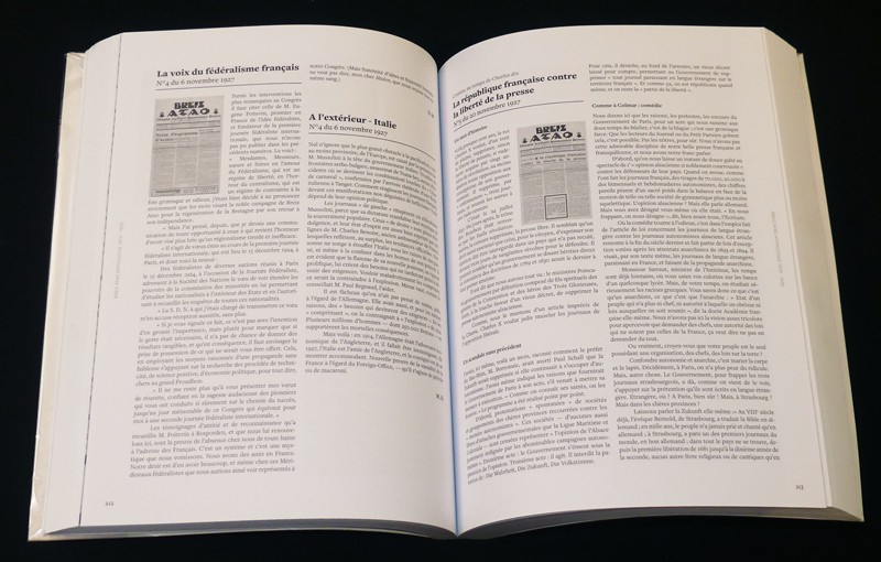 Breiz Atao : Anthologie 1919-1939