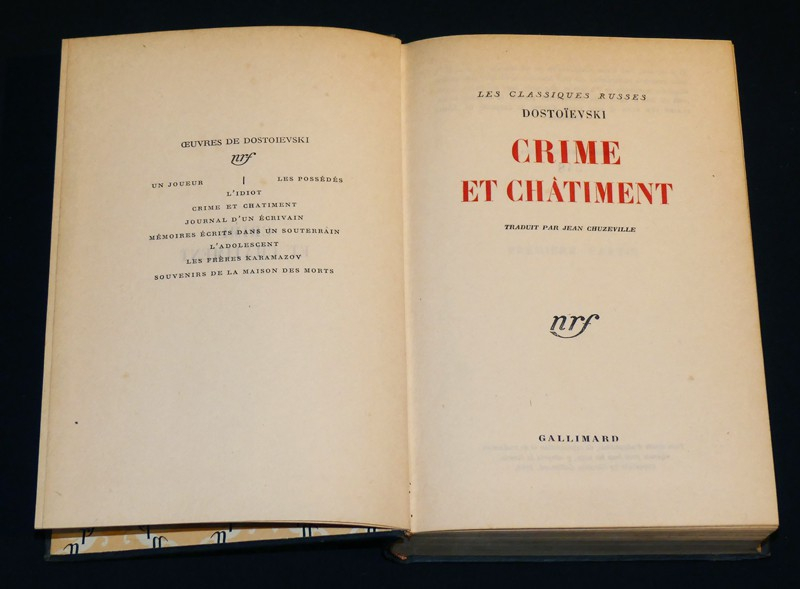 Crime et chatiment