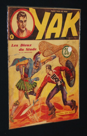 Yak, n°4, 5 janvier 1950 : Les Dieux du Stade