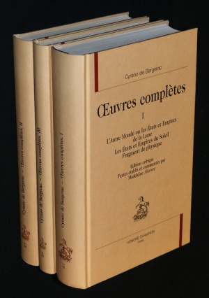 Oeuvres complètes de Cyrano de Bergerac (3 volumes)