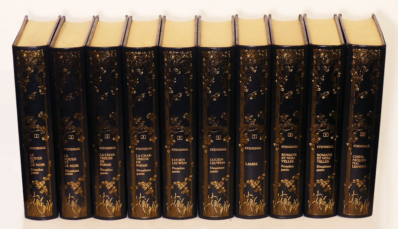 Oeuvres de Henri Beyle dit Stendhal (10 volumes)
