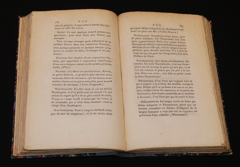 Néologie ou Vocabulaire de mots nouveaux, à renouveler, ou pris dans les acceptations nouvelles.