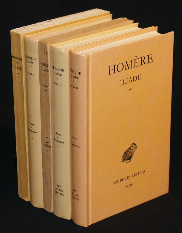 L'Iliade, avec Introduction à L'Iliade (5 volumes)