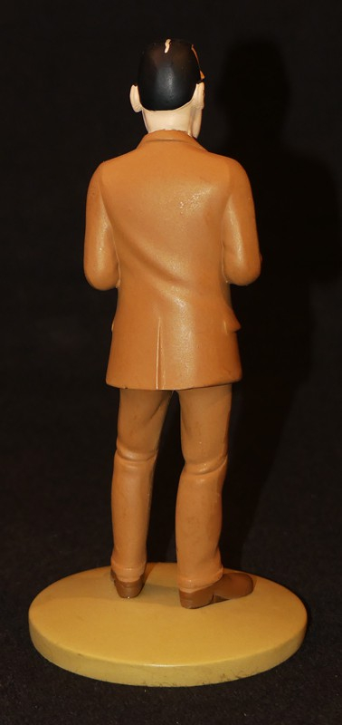 Figurine Tintin : 'J. M. Dawson le policier véreux' de l'album Tintin en Amérique