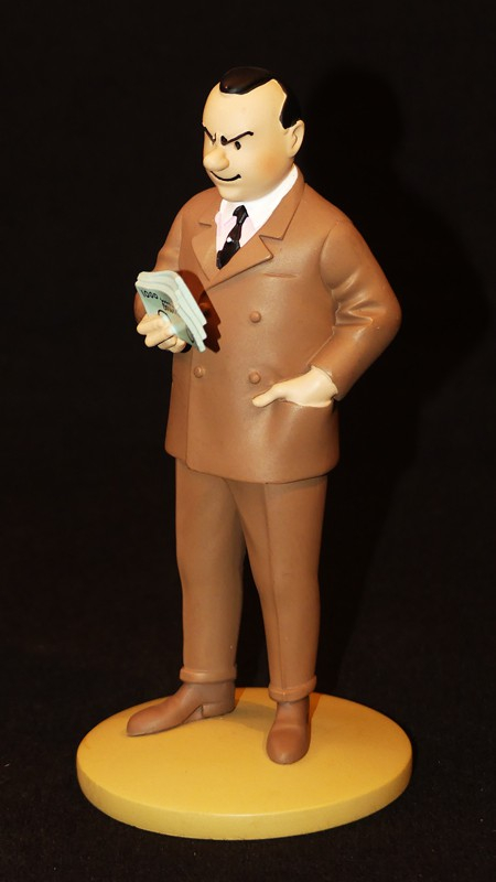 Figurine Tintin : 'Al Capone le roi des gangsters' de l'album Tintin en Amérique