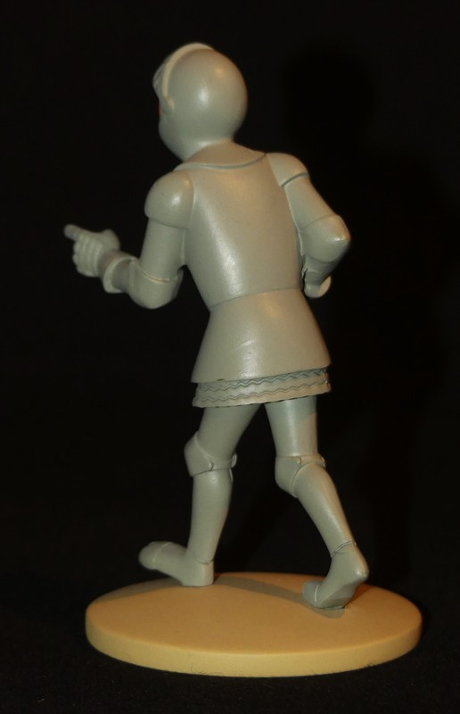 Figurine Tintin : 'Tintin en armure' de l'album Tintin en Amérique