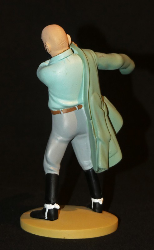 Figurine Tintin : 'Müller réapparait' de l'album Tintin au pays de l'or noir