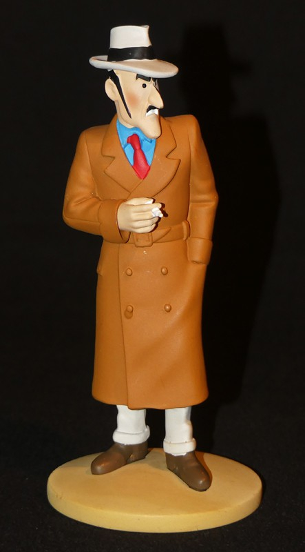 Figurine Tintin : 'Ramon Bada en filature' de l'album L'Oreille cassée
