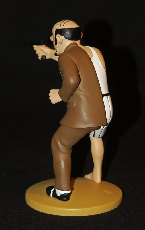 Figurine Tintin : 'Alonzo Perez, le cerveau' de l'album L'Oreille cassée