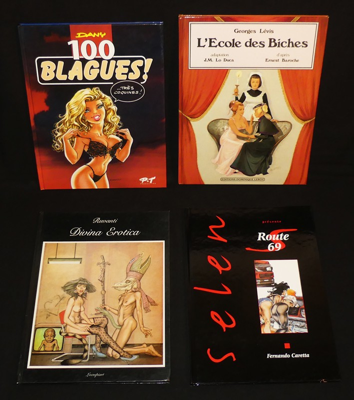 Lot de 11 bandes dessinées pour adultes