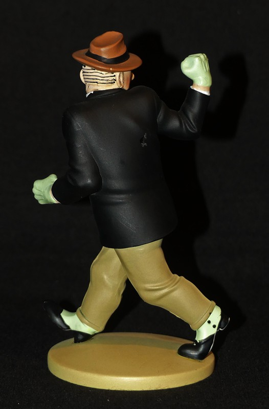 Figurine Tintin : 'Gibbons, la brute' de l'album Le Lotus Bleu