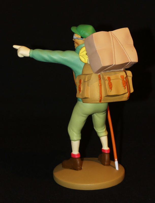 Figurine Tintin : 'Tharkey, le fidèle sherpa' de l'album Tintin au Tibet