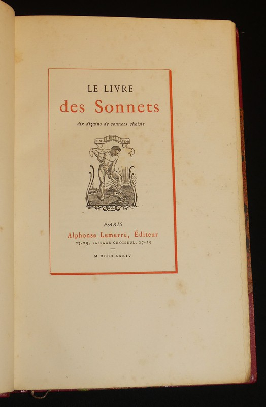 Le Livre des sonnets