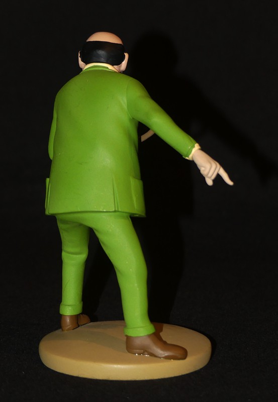 Figurine Tintin : 'Wronzoff, le complice du Docteur Müller' de l'album L'île Noire