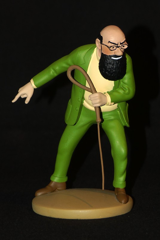 Figurine Tintin : 'Wronzoff, le complice du Docteur Müller' de l'album L'île Noire