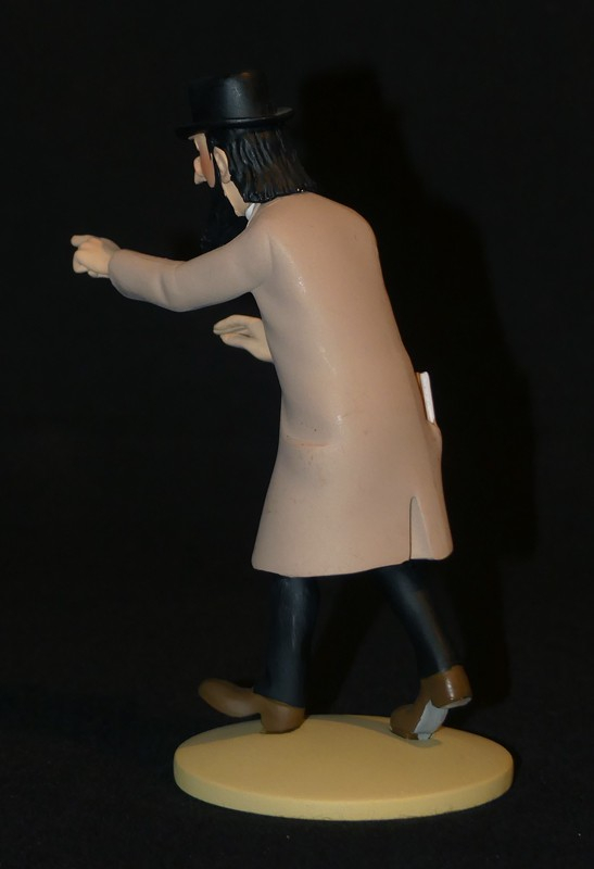 Figurine Tintin : 'Ivan Ivanovitch Sakharine' de l'album Le Secret de la Licorne