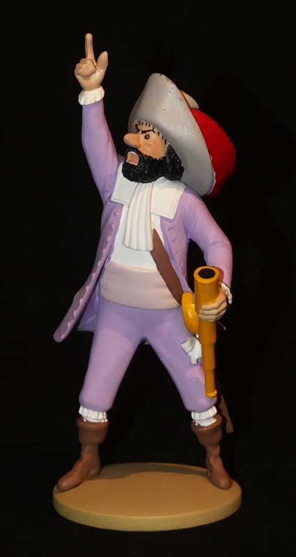 Figurine Tintin : 'Le Chevalier de Haddoque, branle-bas' de l'album Le Secret de la Licorne