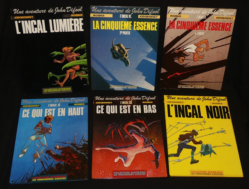 Une aventure de John Difool, complet des 12 volumes.