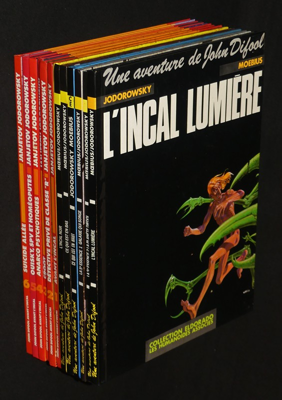 Une aventure de John Difool, complet des 12 volumes.