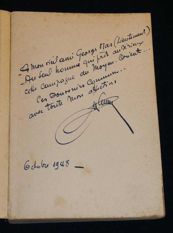 Avec ma roulante sur la terre des dieux... Campagne du Moyen-Orient, 1939-1940