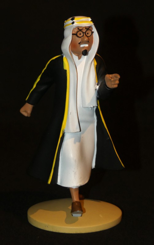Figurine Tintin : 'Ben Kalish Ezab' de l'album Coke en stock