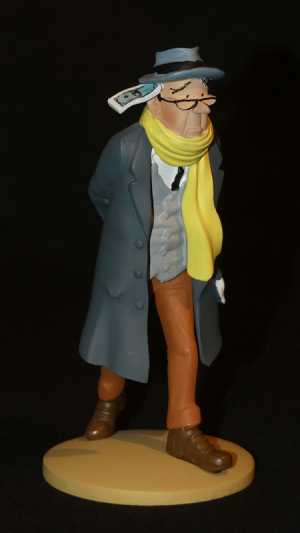 Figurine Tintin : 'Carreidas déambule' de l'album Vol 714 pour Sydney