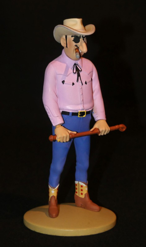 Figurine Tintin : 'Rastapopoulos lui-même' de l'album Le Crabe aux pinces d'or