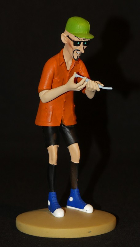 Figurine Tintin : 'Le Docteur Krollspell, médecin dévoyé' de l'album Vol 714 pour Sydney