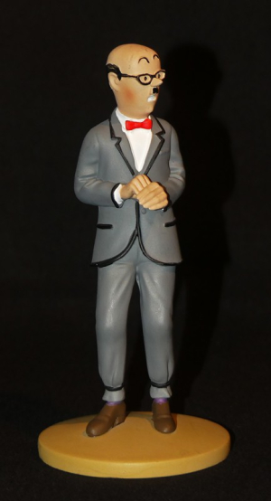 Figurine Tintin : 'Igor Wagner le pianiste' de l'album Les Bijoux de la Castafiore
